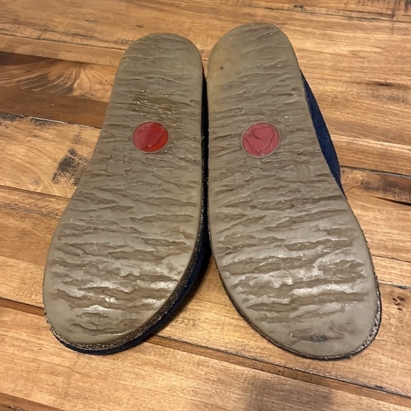 HAFLINGER clogs navy blue, size 41, felted wool, good condition - Picture 6 of 11